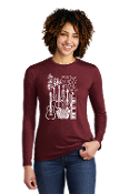 Allmade® Women’s Tri-Blend Long Sleeve Tee